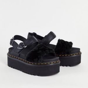 Doc marten Voss fluffy sandals